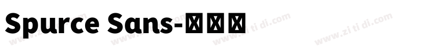 Spurce Sans字体转换 Spurce Sans字体转换
